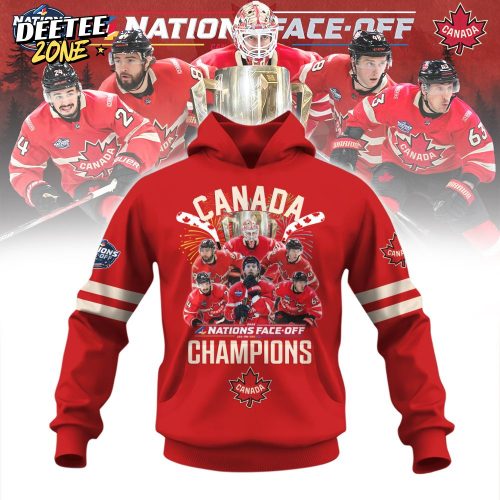 Canada Nations Face off Champions Hoodie