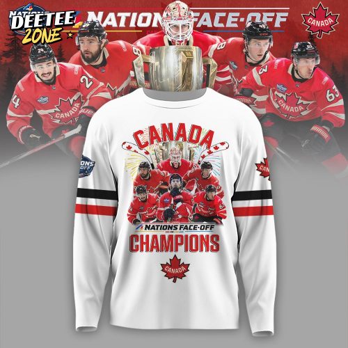 Canada Nations Face off Champions NHL Jersey