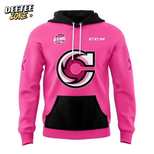 Cincinnati Cyclones x 2025 Pink in the Rink Premium Limited Pullover Hoodie