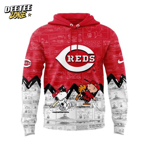 Cincinnati Reds 75th Anniversary of Peanuts Hoodie