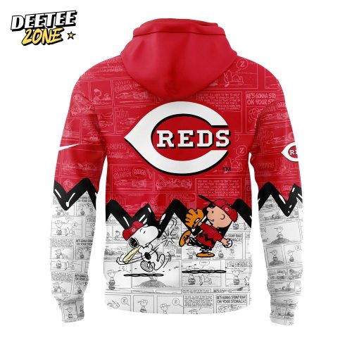 Cincinnati Reds 75th Anniversary of Peanuts Hoodie