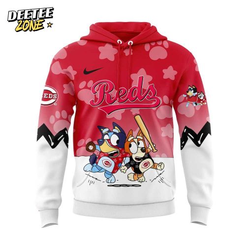 Cincinnati Reds Bluey and Bingo Hoodie