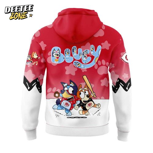 Cincinnati Reds Bluey and Bingo Hoodie