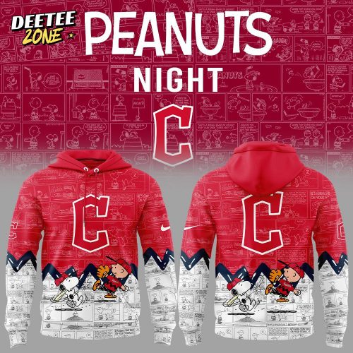 Cleveland Guardians 75th Anniversary of Peanuts Hoodie