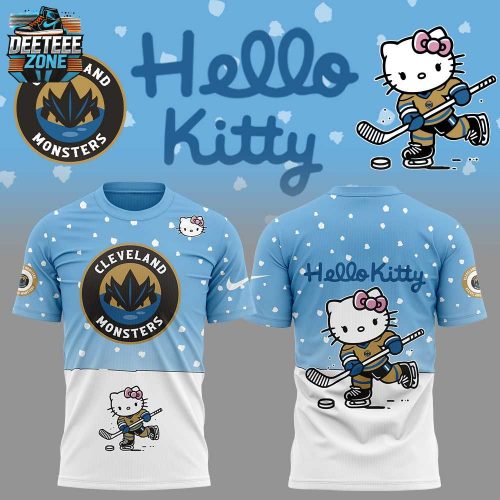 Cleveland Monsters x Hello Kitty T-shirt V2