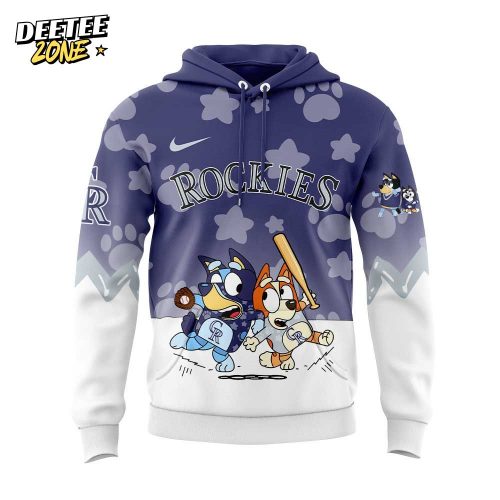 Colorado Rockies Bluey and Bingo Hoodie