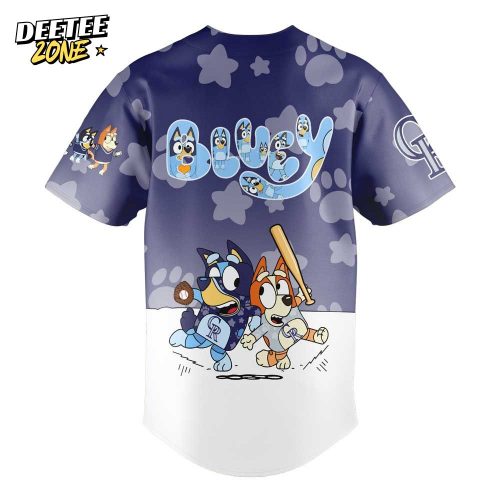 Colorado Rockies Bluey and Bingo Jersey