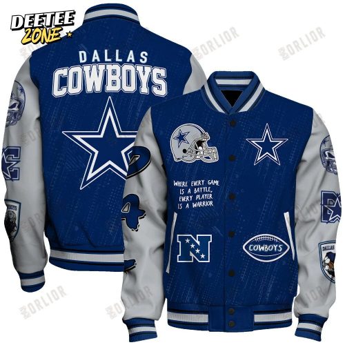 Dallas Cowboys National Football League Conquer Every Field Unisex Varsity Jacket