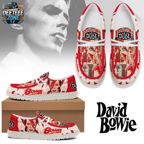 David Bowie Tribute Hey Dude Shoes