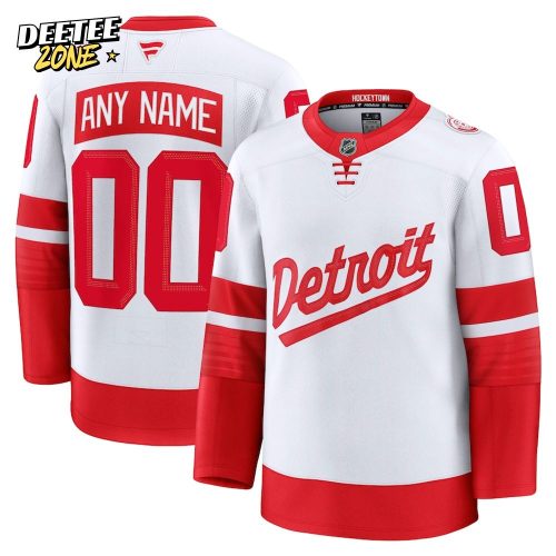 Detroit Red Wings 2025 NHL Stadium Series Custom Premium Jersey