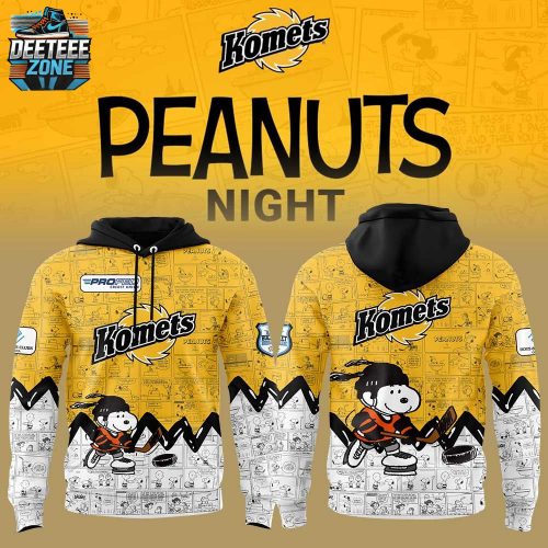 Fort Wayne Komets 75th Anniversary of Peanuts Hoodie