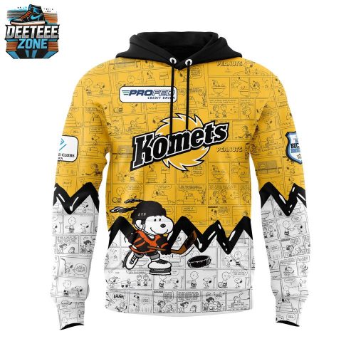 Fort Wayne Komets 75th Anniversary of Peanuts Hoodie