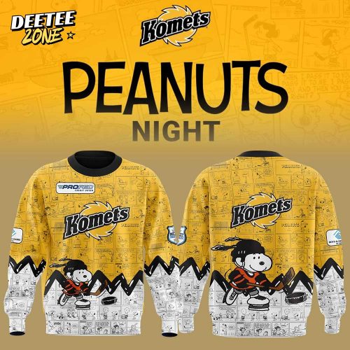 Fort Wayne Komets 75th Anniversary of Peanuts Sweatshirt