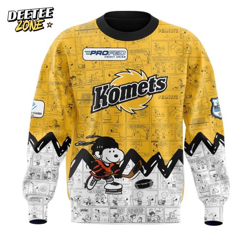 Fort Wayne Komets 75th Anniversary of Peanuts Sweatshirt