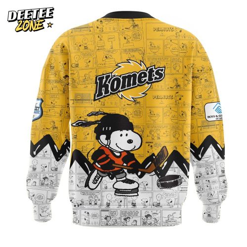 Fort Wayne Komets 75th Anniversary of Peanuts Sweatshirt