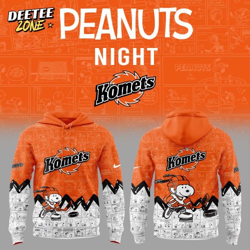 Fort Wayne Komets Anniversary of Peanuts Hoodie