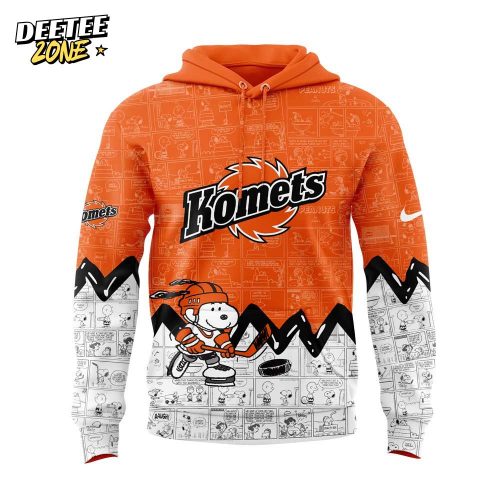 Fort Wayne Komets Anniversary of Peanuts Hoodie