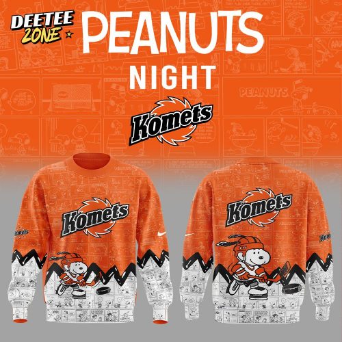 Fort Wayne Komets Anniversary of Peanuts Sweatshirt