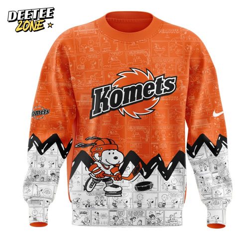 Fort Wayne Komets Anniversary of Peanuts Sweatshirt