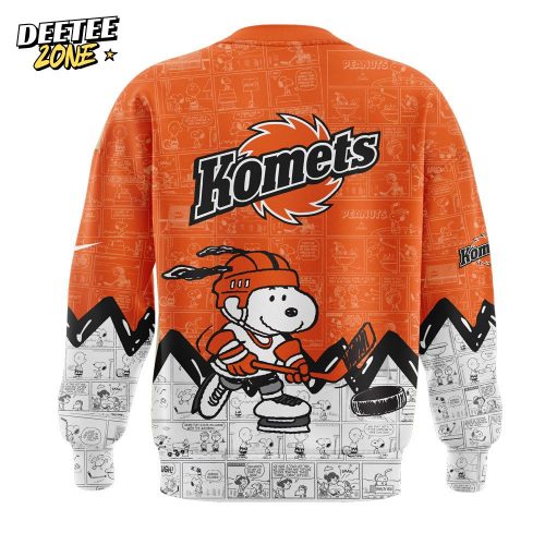 Fort Wayne Komets Anniversary of Peanuts Sweatshirt