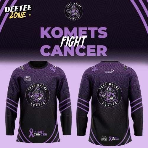 Fort Wayne Komets Fight Cancer Night Jersey