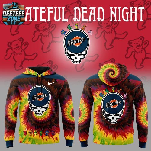 Fort Wayne Komets Grateful Dead Night Hoodie