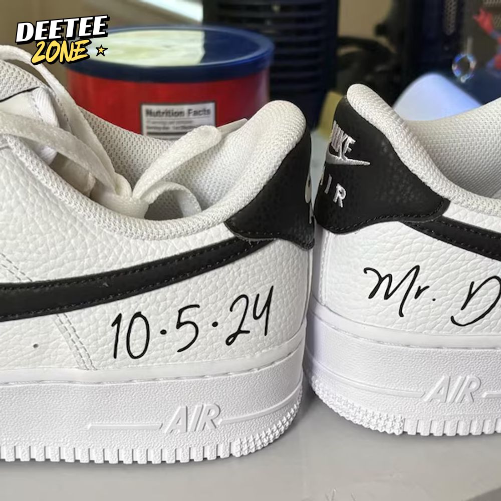 Gleammerch Wedding Bridal Sneaker Personalized – wedding shoe for the GROOM AF1 Shoes Gleammerch Wedding Bridal Sneaker Personalized – wedding shoe for the GROOM AF1 Shoes