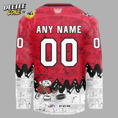 Grand Rapids Griffins 75th Anniversary of Peanuts Jersey