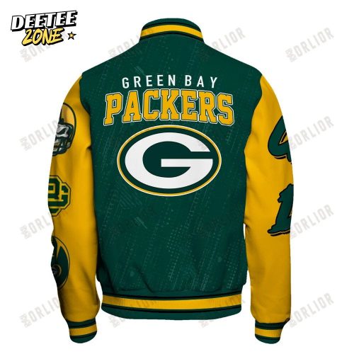 Green Bay Packers National Football League Conquer Every Field Unisex Varsity Jacket