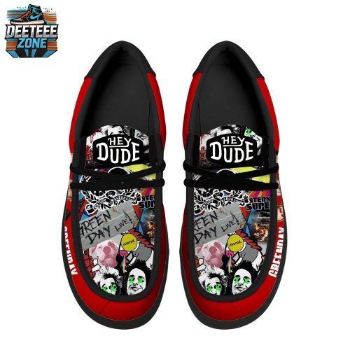 Green Day Special Edition Hey Dude Footwear