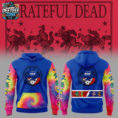 Kalamazoo Wings Grateful Dead Hoodie V3