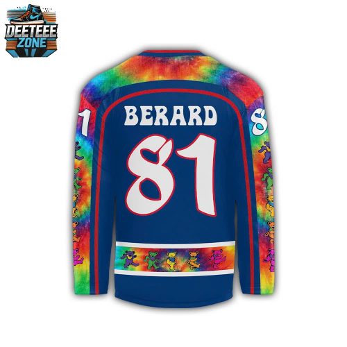 Kalamazoo Wings x Grateful Dead jerseys Jersey