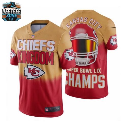 Kansas City Chiefs 2025 Championship 3D Football Jersey – Official Fan Edition