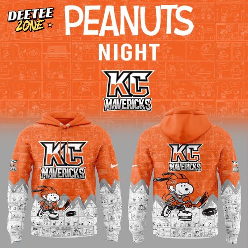 Kansas City Mavericks 75th Anniversary of Peanuts Hoodie