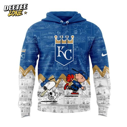 Kansas City Royals 75th Anniversary of Peanuts Hoodie