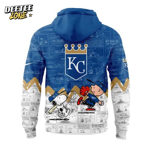 Kansas City Royals 75th Anniversary of Peanuts Hoodie