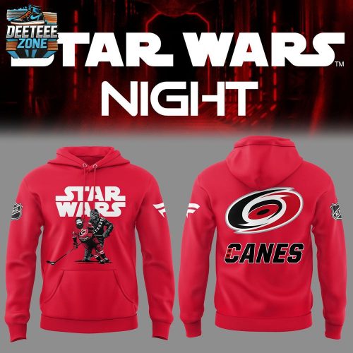 Limited Edition Carolina Hurricanes x Star Wars Night 2025 Hoodie V2