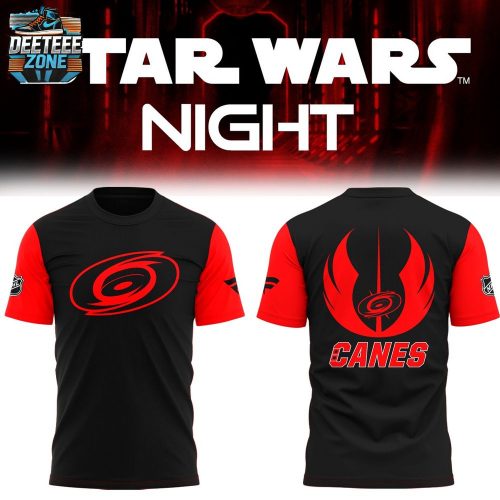 Limited Edition Carolina Hurricanes x Star Wars Night 2025 TShirt