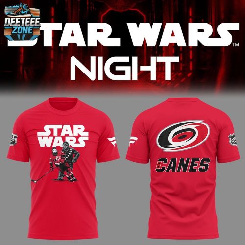 Limited Edition Carolina Hurricanes x Star Wars Night 2025 TShirt V2