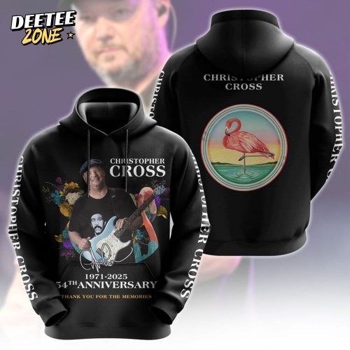 Limited Edition Christopher Cross 3D Hoodie