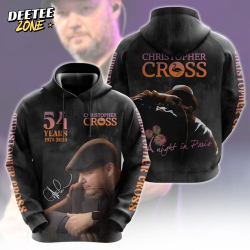 Limited Edition Christopher Cross 3D Hoodie V2