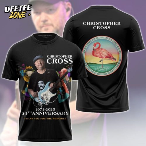 Limited Edition Christopher Cross 3D T-Shirt