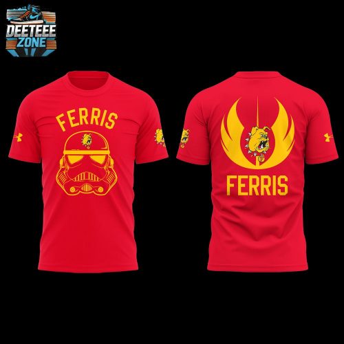 Limited Edition Ferris State Hockey x Star Wars Night 2025 TShirt