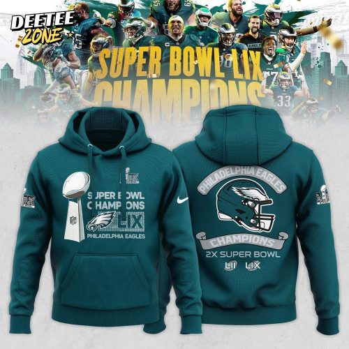 Limited Edition Philadelphia Eagles Super Bowl LIX Champions 2025 New Hoodie V2