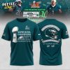 Smoker Midnight Green Philadelphia Eagles Super Bowl LIX Champions Lombardi Trophy T-shirt V2