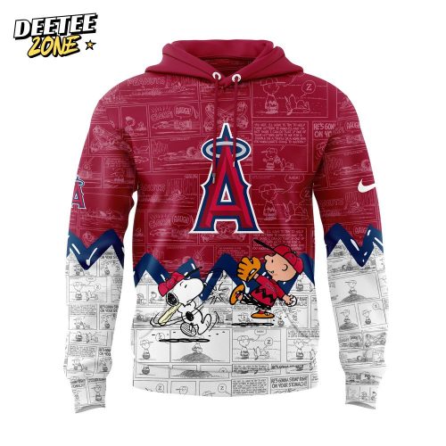 Los Angeles Angels 75th Anniversary of Peanuts Hoodie