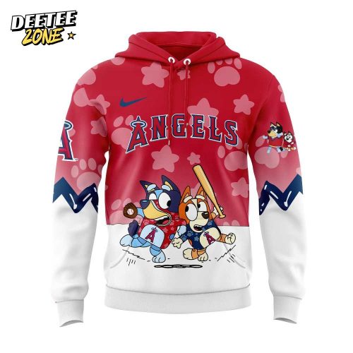 Los Angeles Angels Bluey and Bingo Hoodie