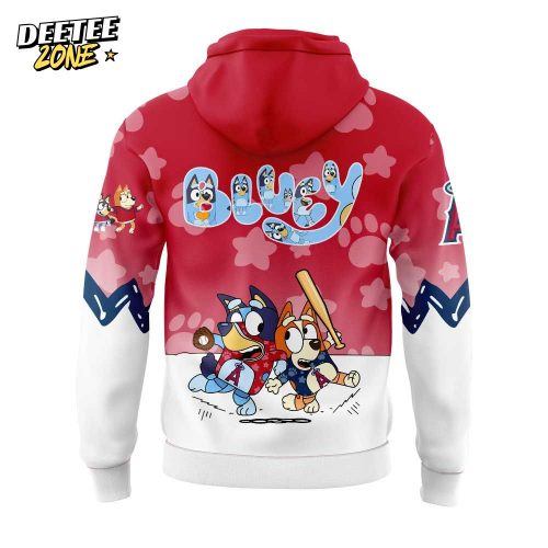 Los Angeles Angels Bluey and Bingo Hoodie