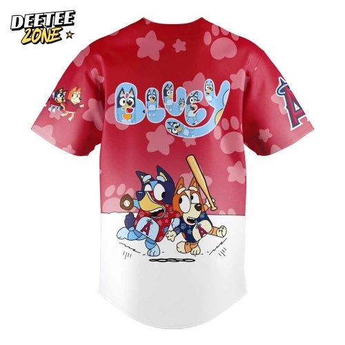 Los Angeles Angels Bluey and Bingo Jersey