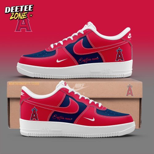 Los Angeles Angels Custom Name For Fans AF1 Shoes